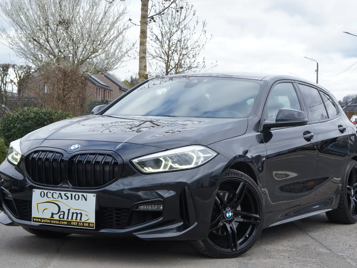 BMW 118 118iA OPF PACK M Int/ext Noir - 1