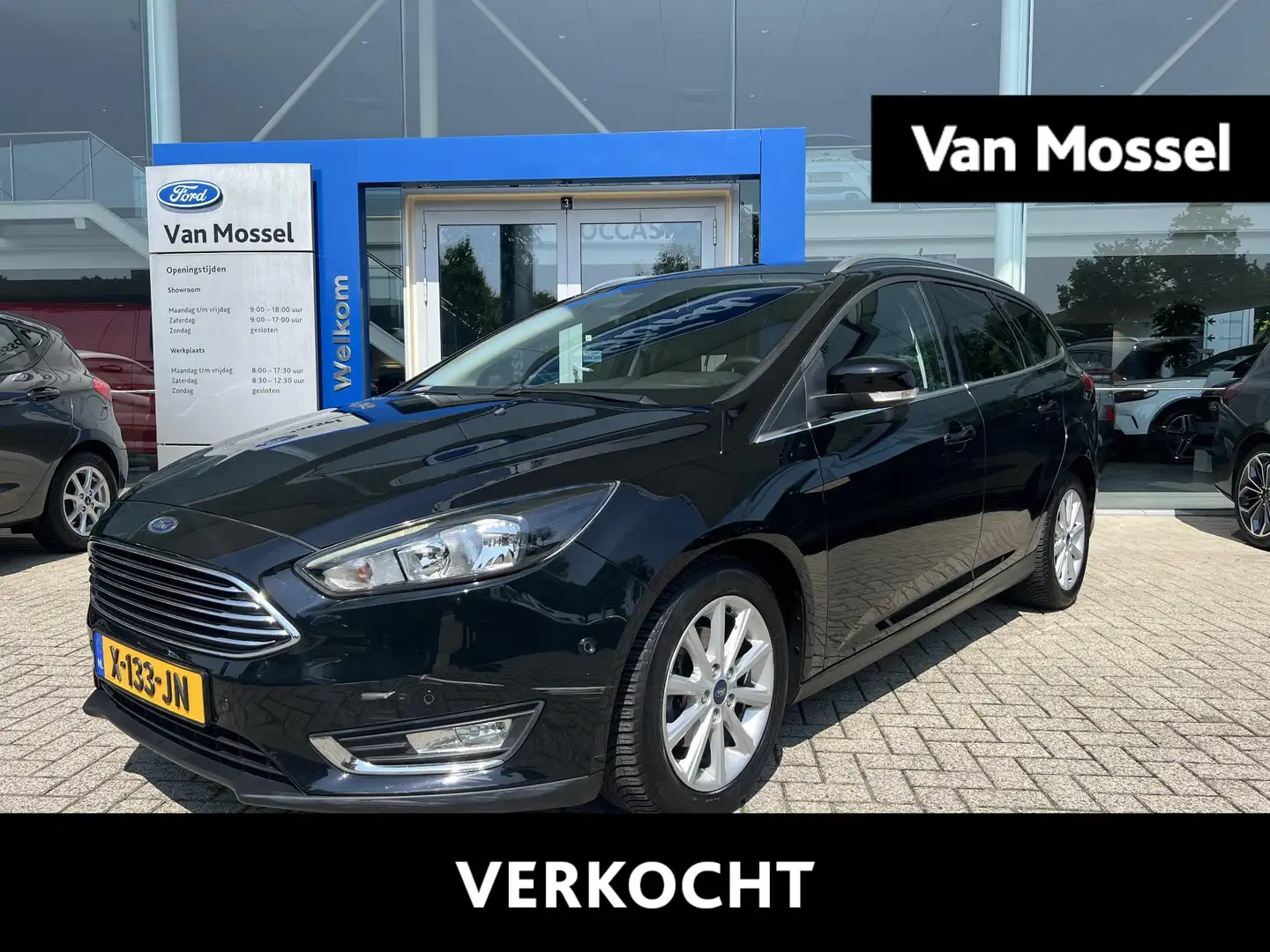 Ford Focus Wagon 1.0 Titanium | Navigatie | Cruise Control | Negro - 1