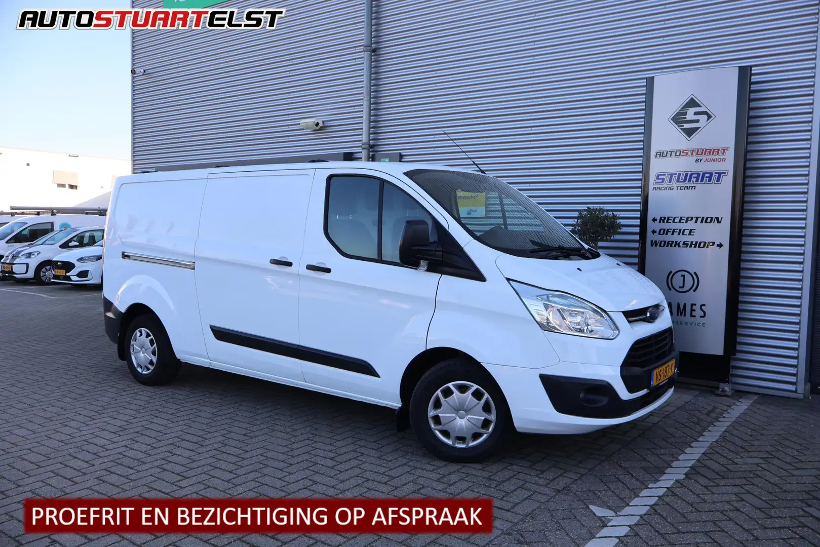 Ford Transit Custom 310 2.2 TDCI L2H1 Trend Complete Inrichting | Trek Wit - 1