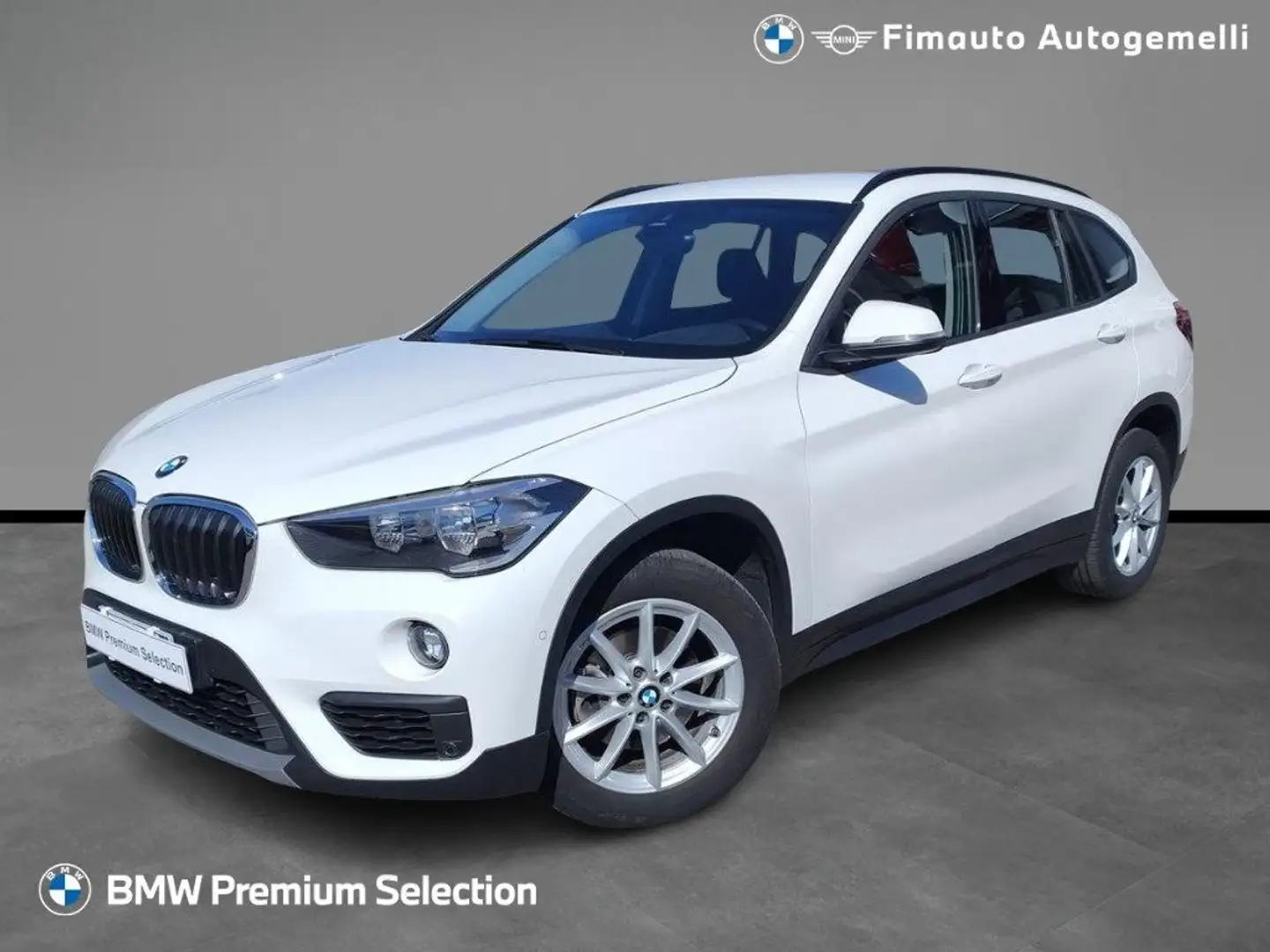 BMW X1 sDrive18i Advantage Aut. Bianco - 1