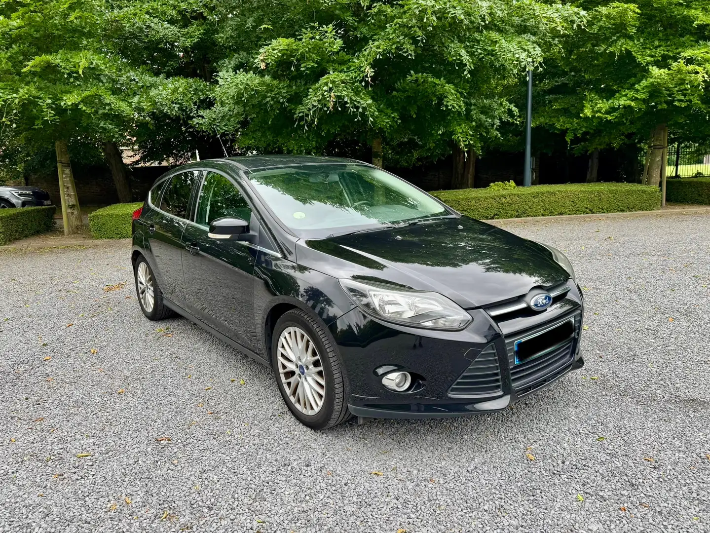 Ford Focus 1.6 TDCi Titanium 95pk Airco Euro5 Negro - 2