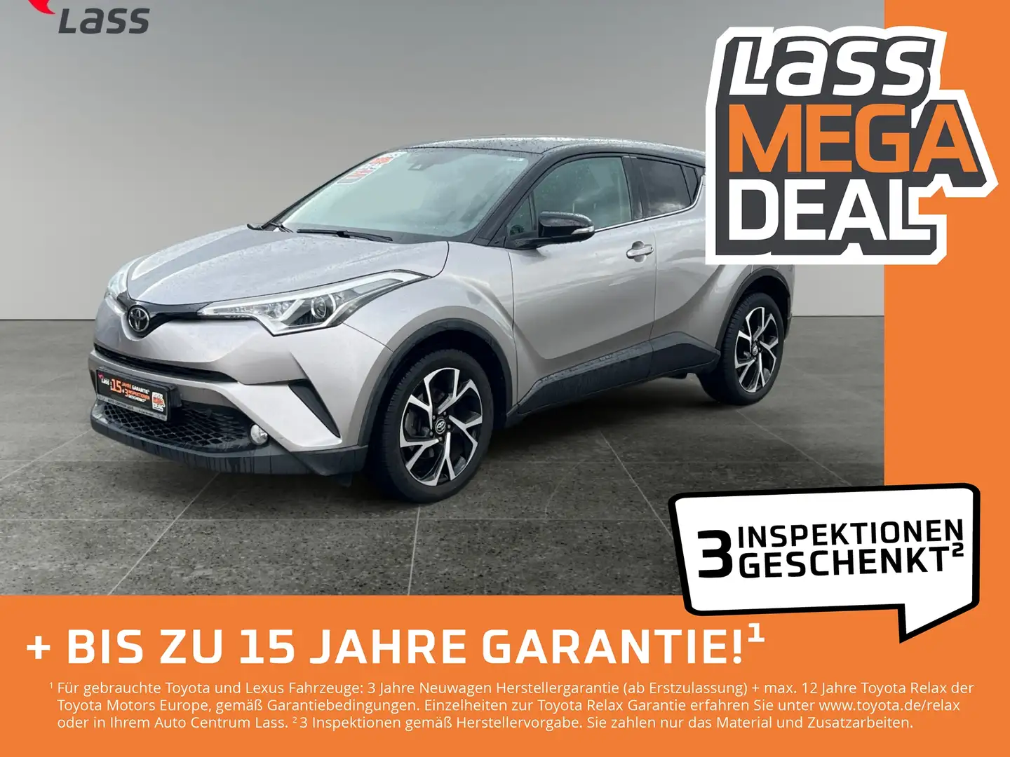 Toyota C-HR 1.2 Turbo Style Selection Grau - 1
