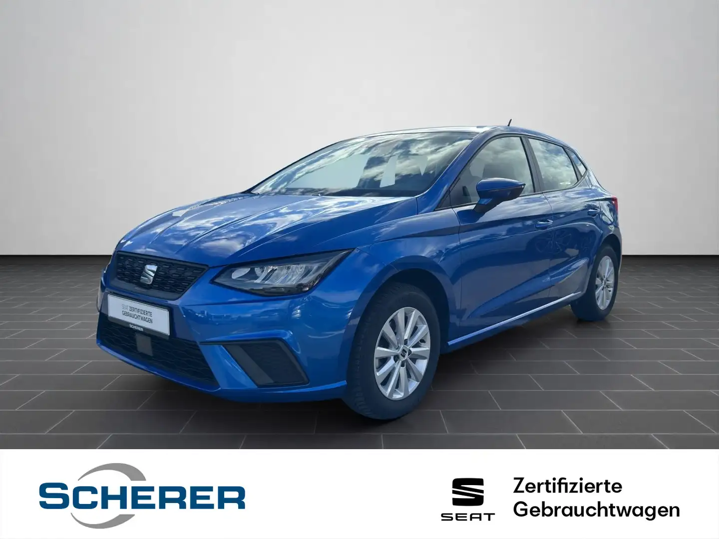 SEAT Ibiza Style Edition 1.0 TSI CARPLAY SHZ EPH hi. Blau - 1