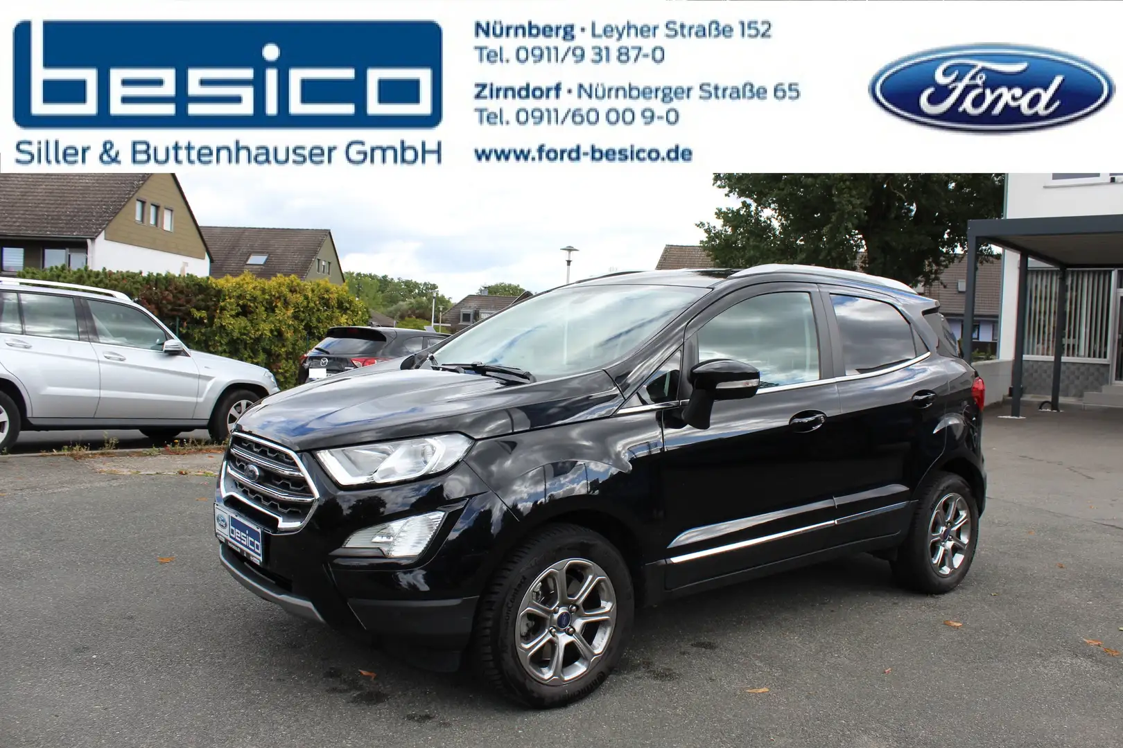 Ford EcoSport Titanium 1,0 EcoBoost*Automatik*AHK*Navi*PDC*DAB Noir - 1
