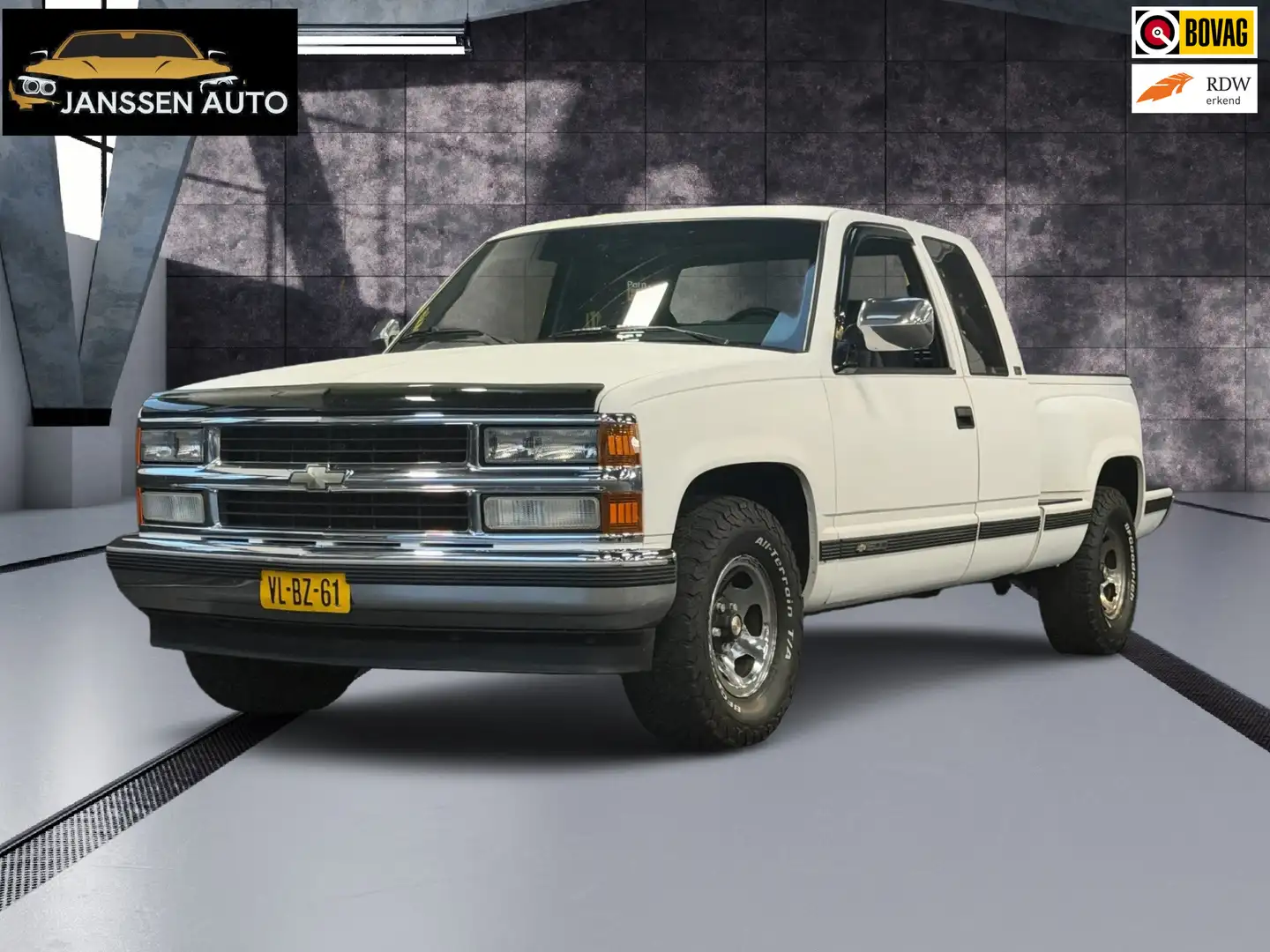 Chevrolet C1500 EXC CAB STEPSIDE PU | Topstaat | Airco | Automaat Weiß - 1
