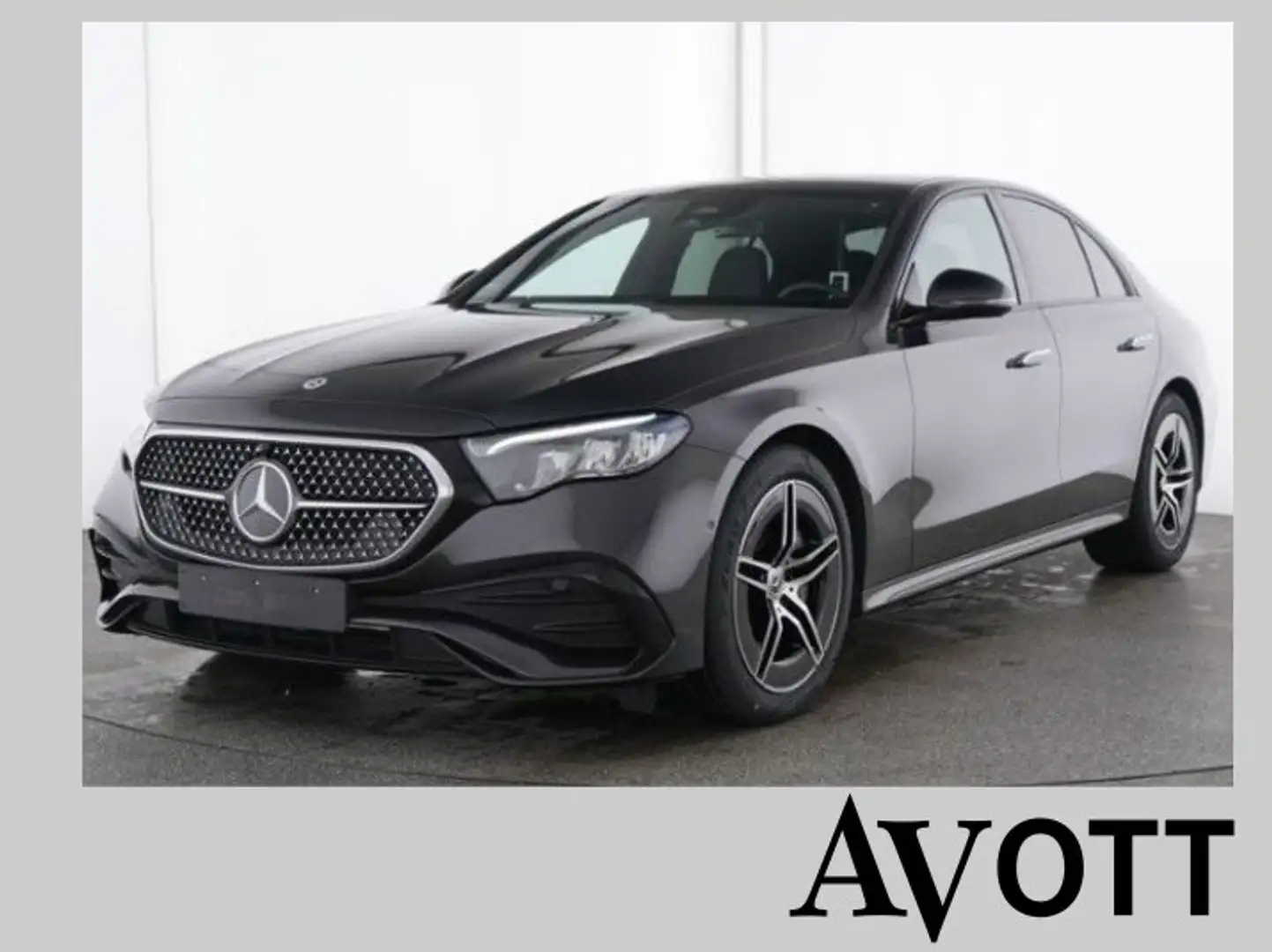 Mercedes-Benz E 220 d AMG-Line Grau - 1