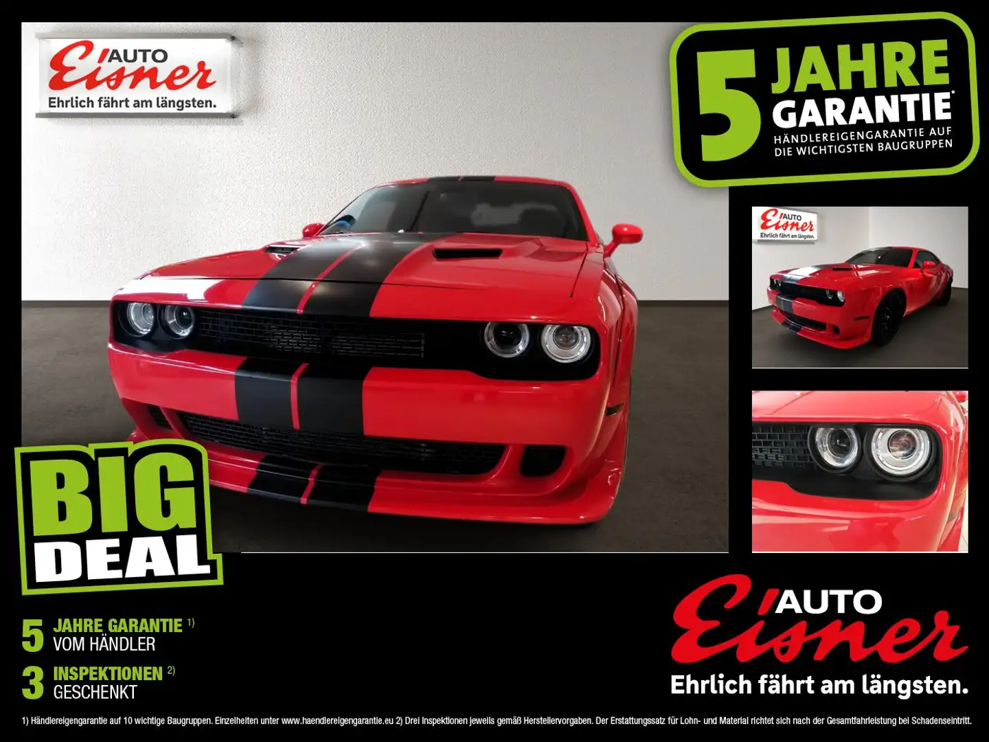 Dodge Challenger SXT 3.6 V6 Veränderungen typisiert Rood - 1