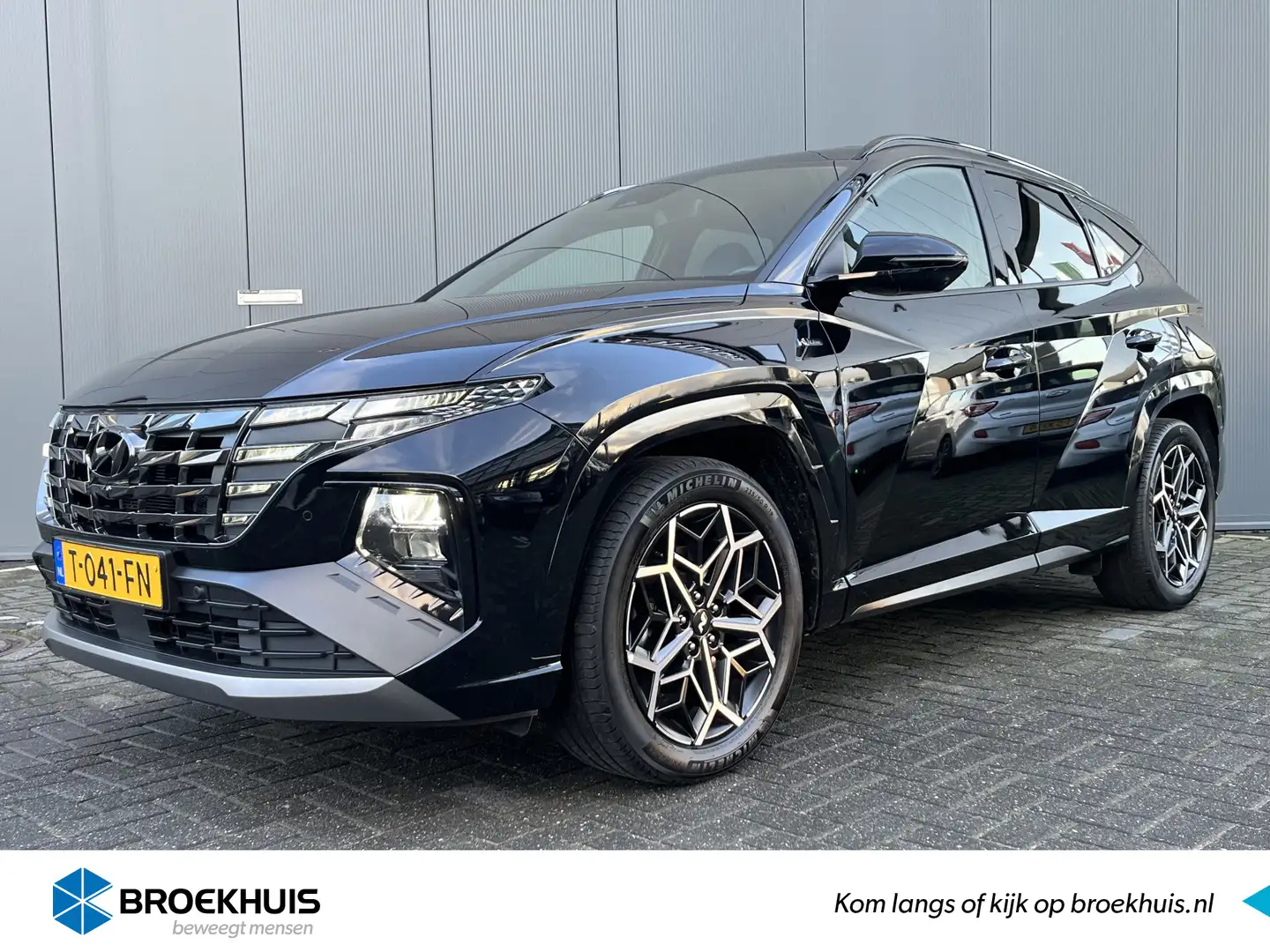 Hyundai TUCSON 1.6 T-GDI HEV 230pk N-Line Automaat | Carplay | Cl Zwart - 1