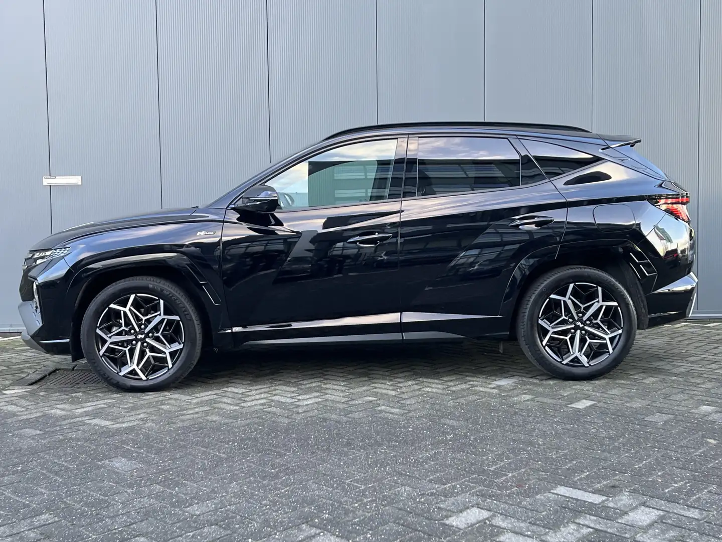 Hyundai TUCSON 1.6 T-GDI HEV 230pk N-Line Automaat | Carplay | Cl Zwart - 2