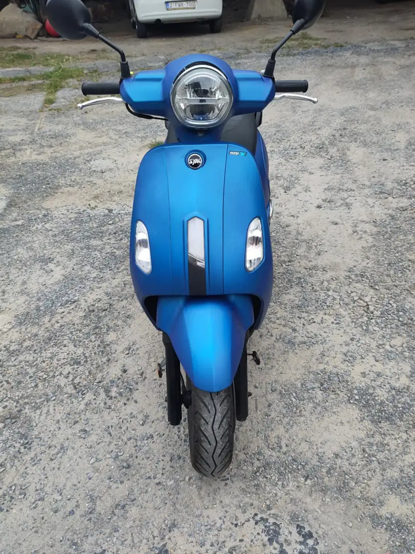 SYM Fiddle 125 XG12W Bleu - 1