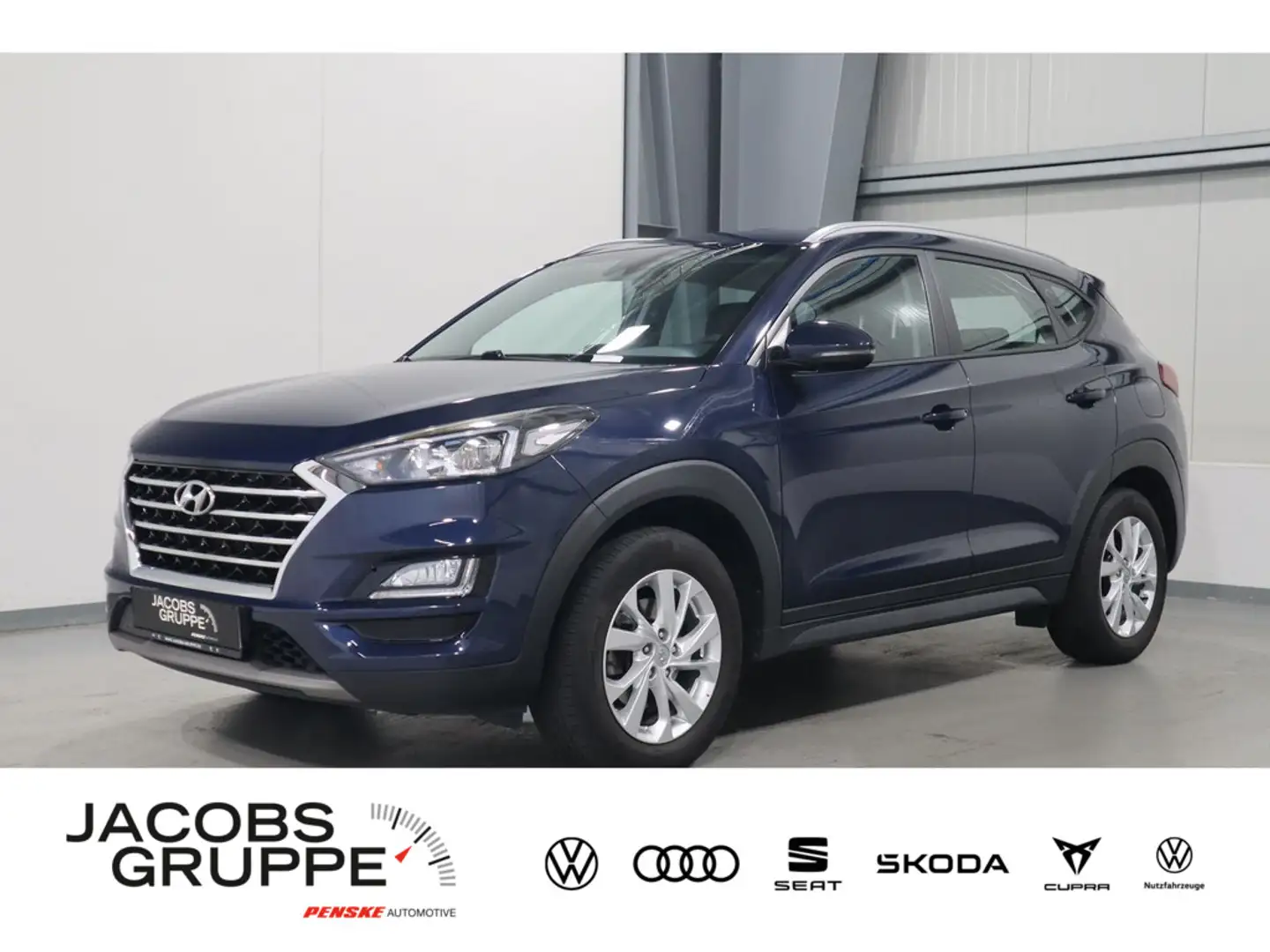 Hyundai TUCSON 1.6 TGDI Trend 2WD Klima*SHZ*RFK * Blau - 1