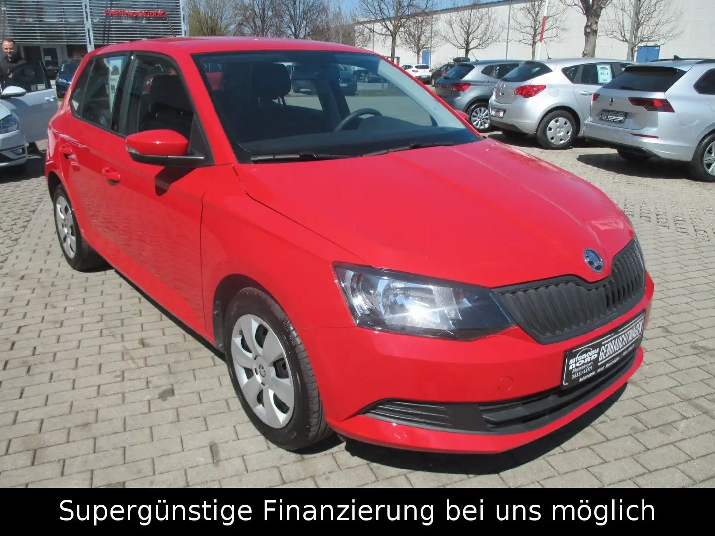 Skoda Fabia Active,5-TÜRIG,GARANTIE,KLIMA Rot - 2