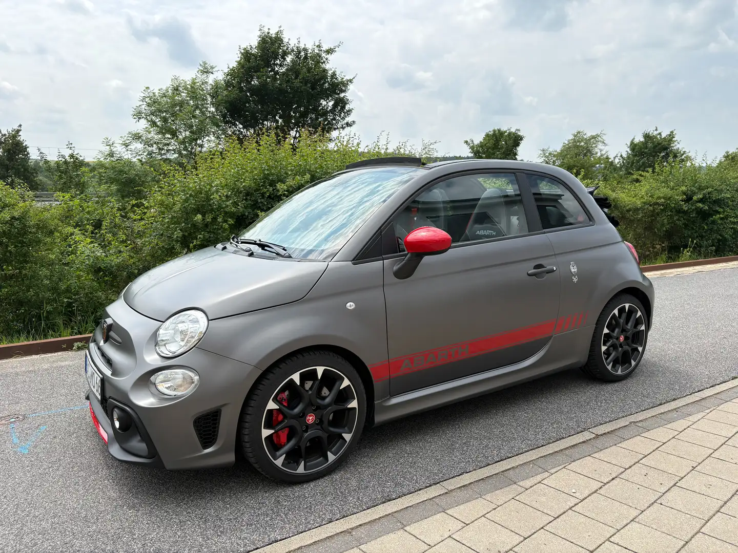 Abarth 595 Competizione Cabrio 70Jahre Sondermodel Gri - 1