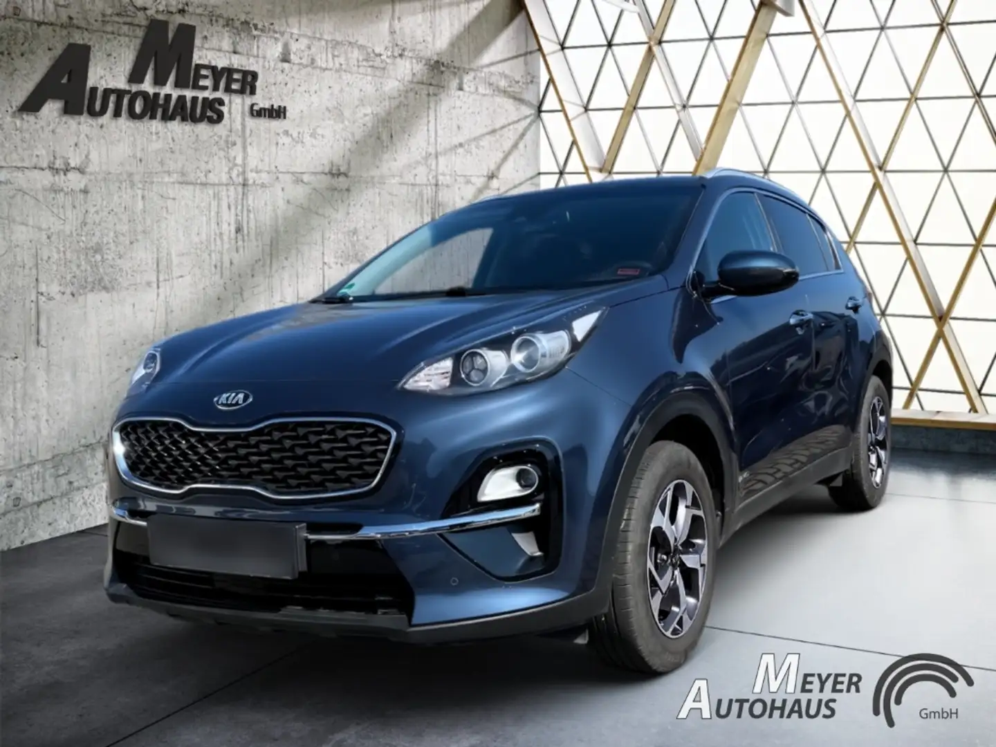 Kia Sportage 1.6 T-GDI AWD VISION +Komfortpaket+Assistet Blau - 1