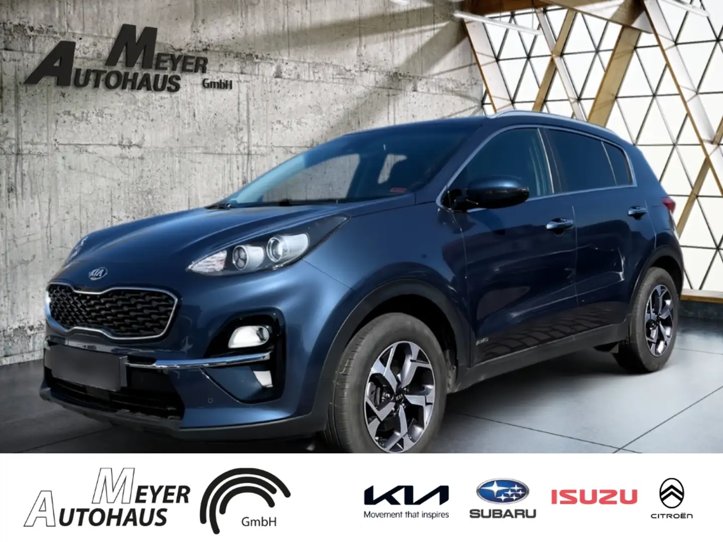 Kia Sportage 1.6 T-GDI AWD VISION +Komfortpaket+Assistet Blau - 2