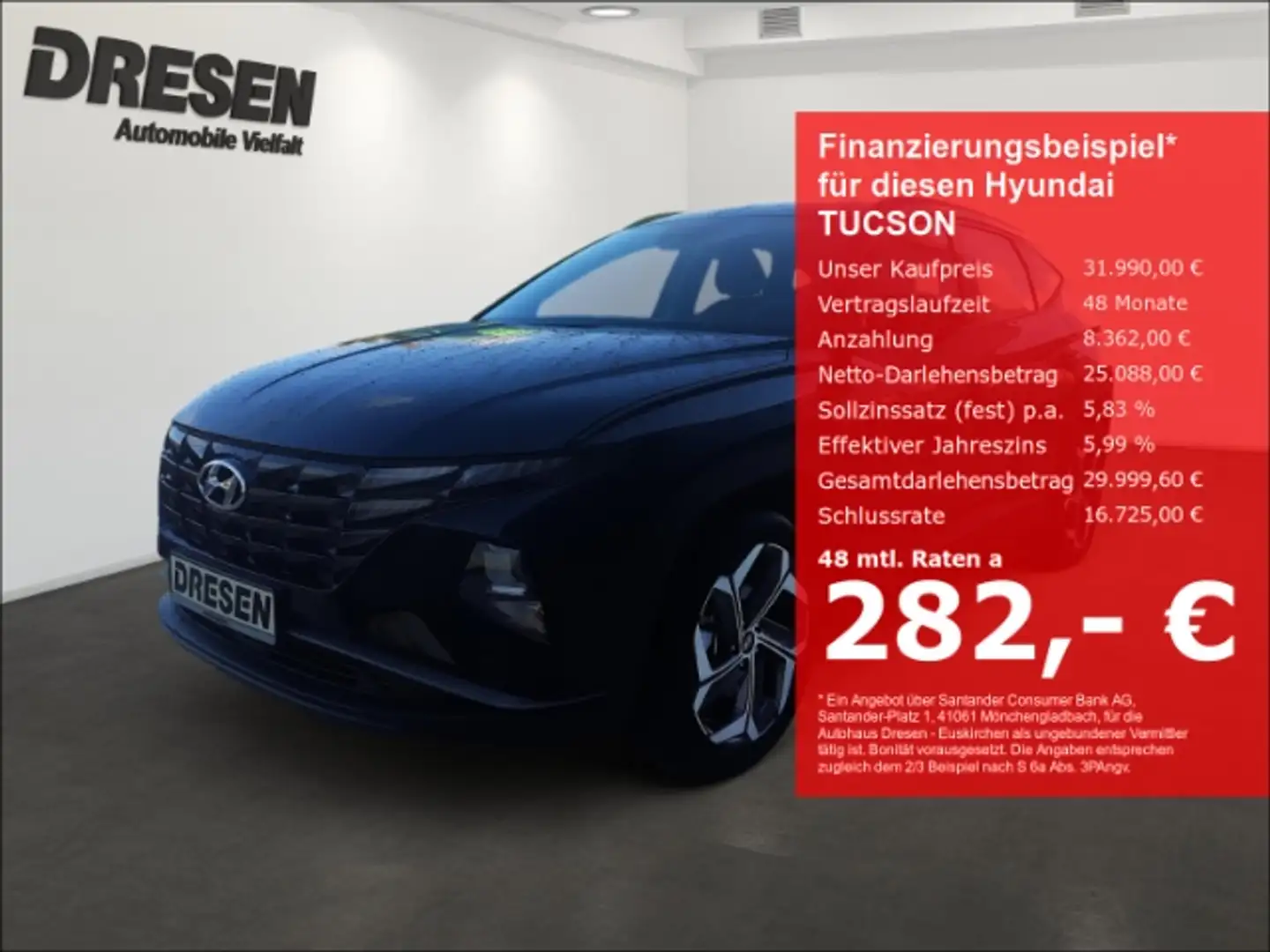 Hyundai TUCSON 1.6 T-GDi 265PS PHEV 4WD Navigation Automatik Noir - 1