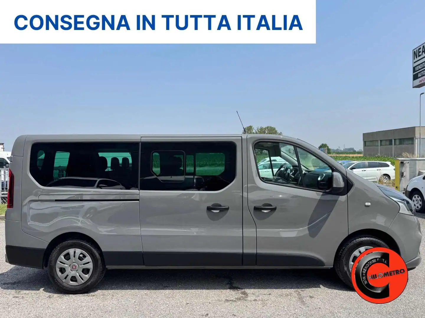 Fiat Talento 1.6 MJT 120 CV(L2 PL-TN)PULMINO 8 POSTI-E6C-NAVI- Grau - 2