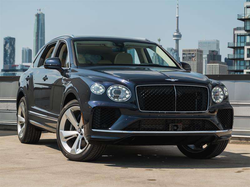 Peacock Blue/Linen 2023 Bentley Bentayga SUV / Crossover All-Wheel Drive Automatic