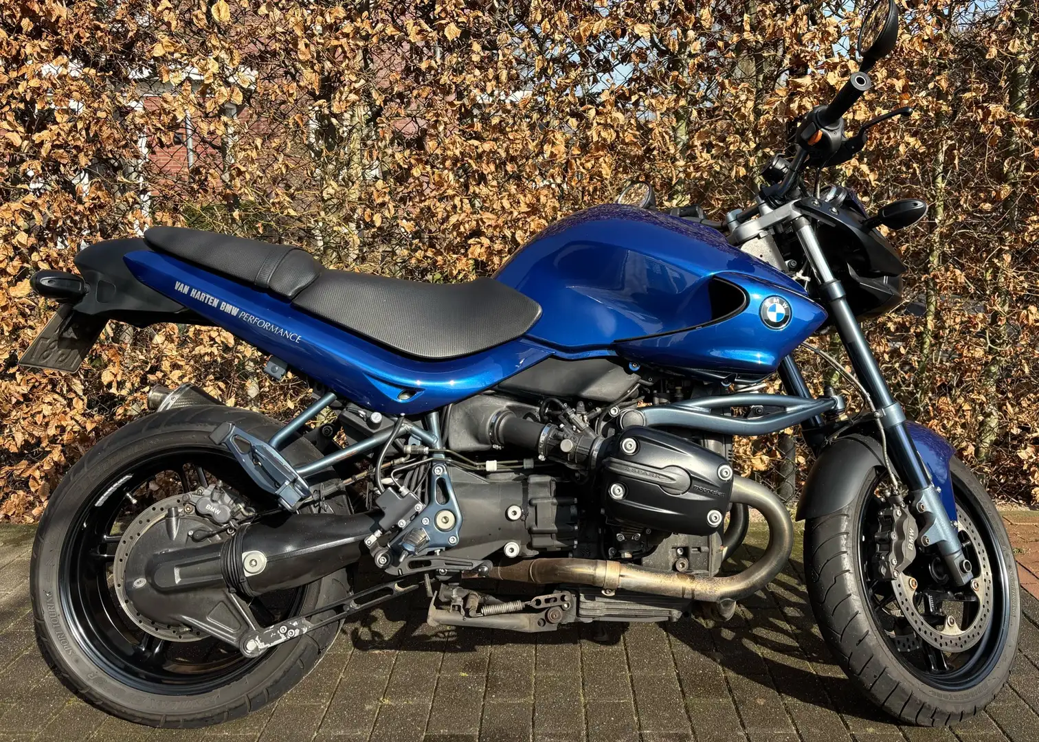 BMW R 1150 R Rockster Van Harten Special in Metallic blauw! Albastru - 2