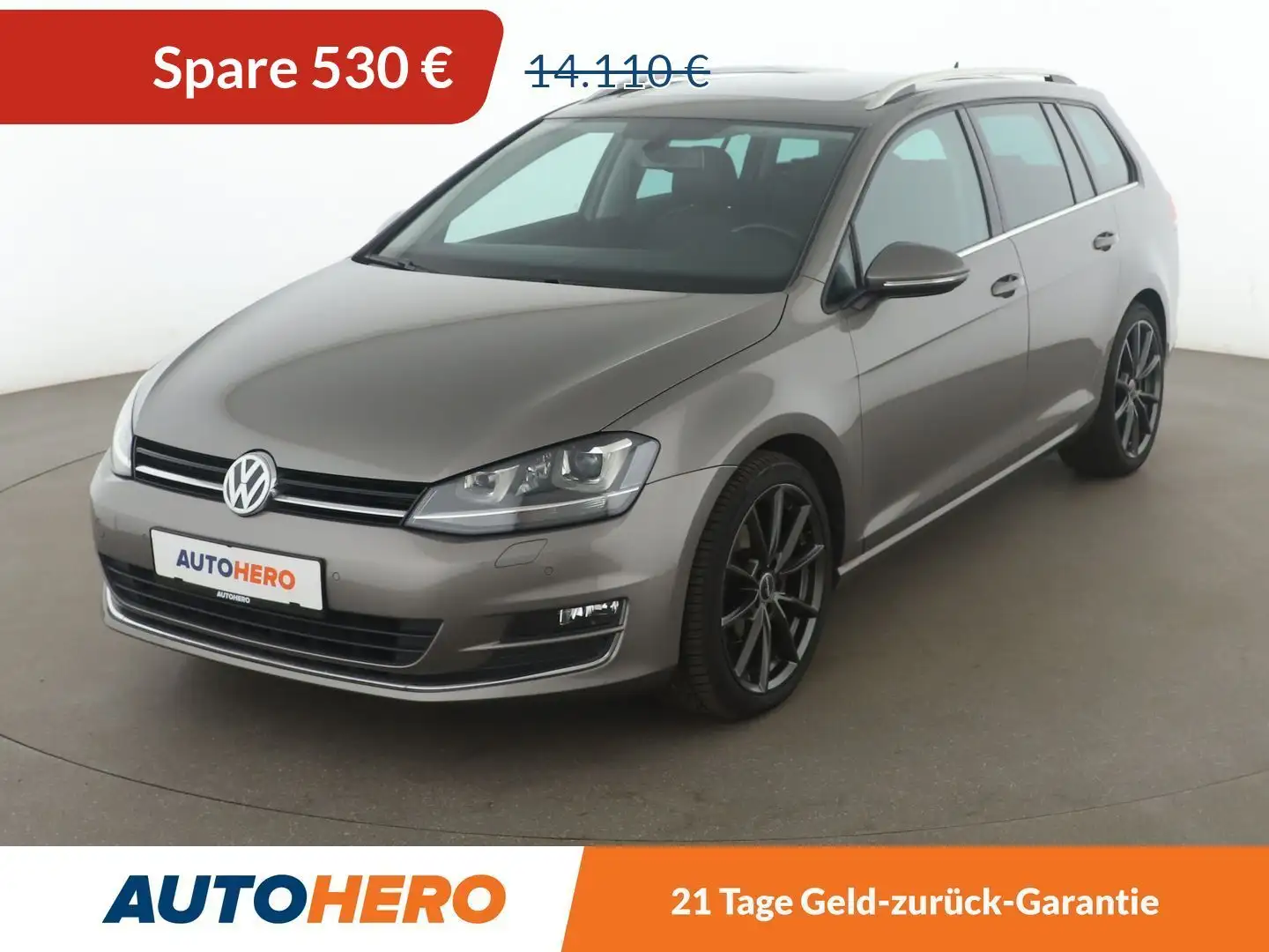 Volkswagen Golf 1.4 TSI Highline BM Tech*NAV*XENON*TEMPO*CAM*PDC Grau - 1