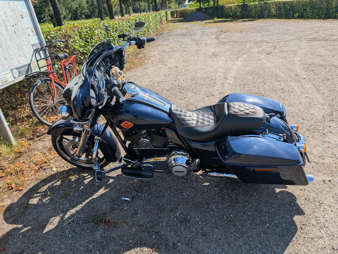 Harley-Davidson Street Glide Blau - 2