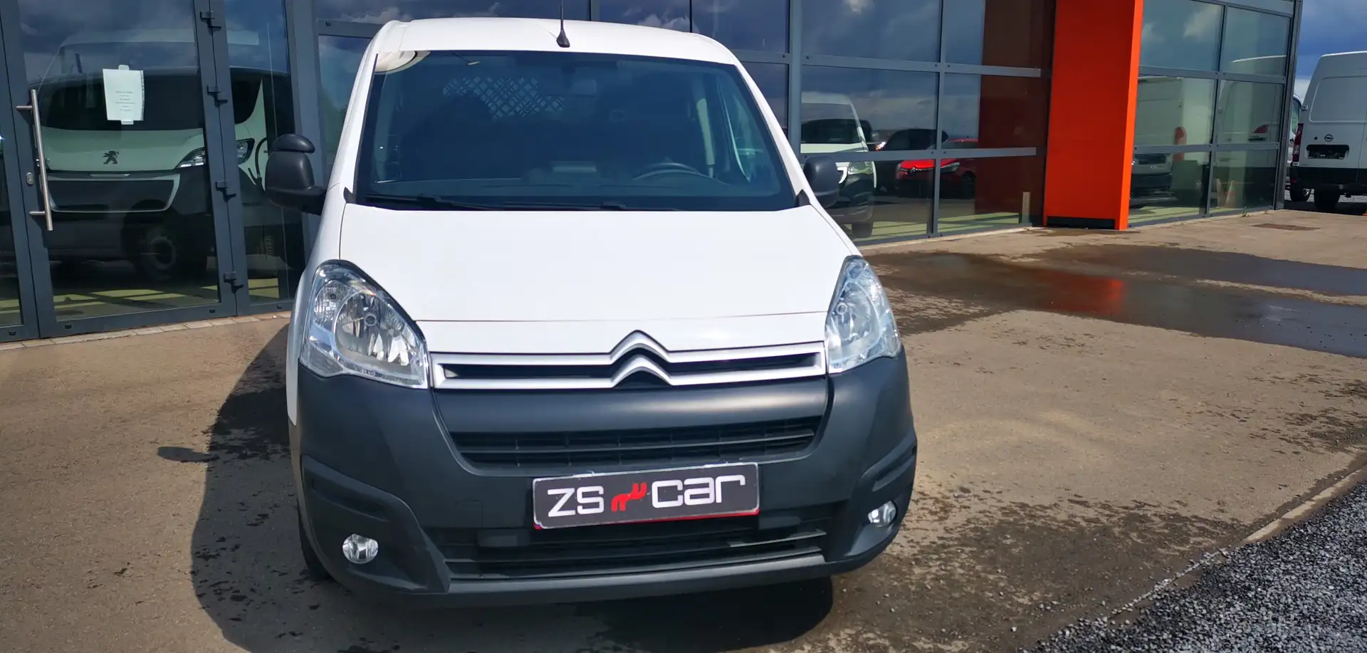 Citroen BERLINGO 1.6 HDI 75 CV Blanc - 2