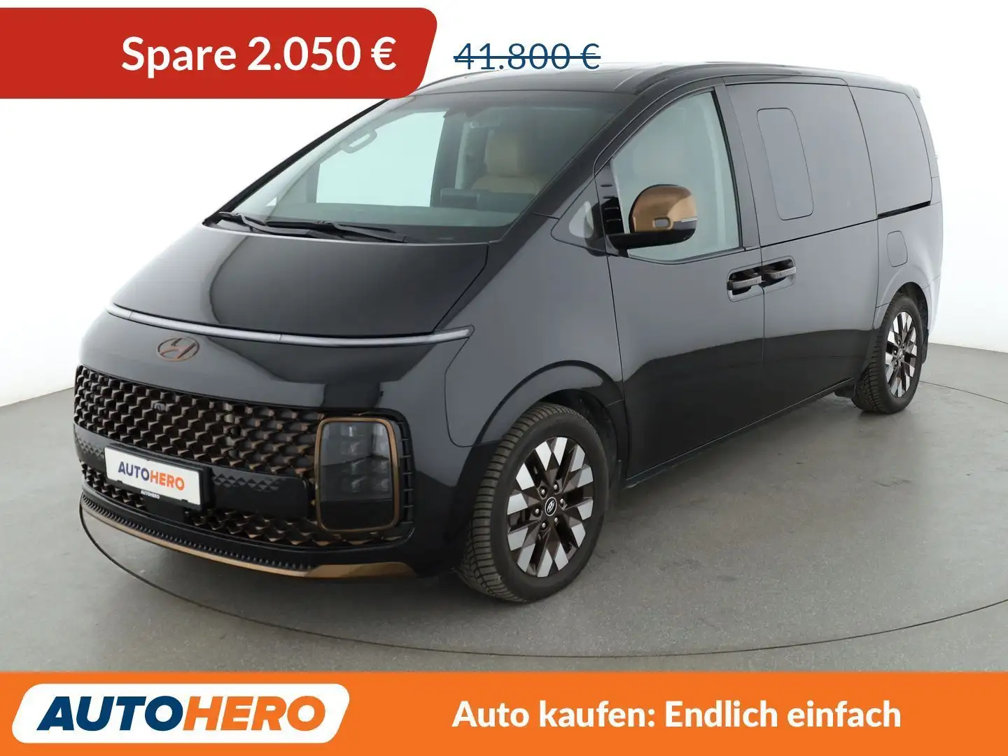 Hyundai STARIA 2.2 CRDi Signature 4WD Aut*NAVI*LED*ACC*CAM*PDC* Schwarz - 1
