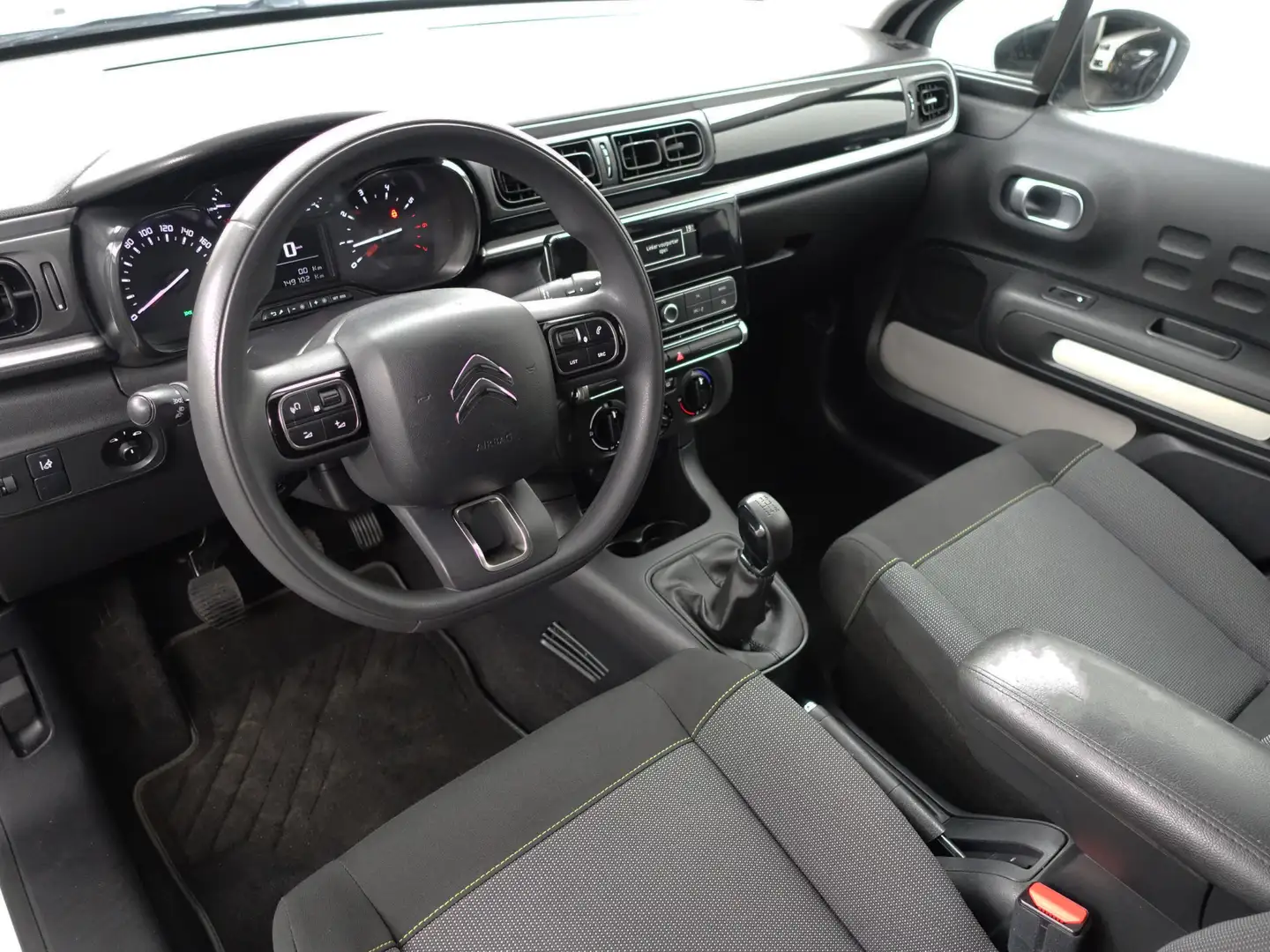 Citroen C3 1.2 PureTech Blackline- Two Tone, Led, Park Assist Blanc - 2