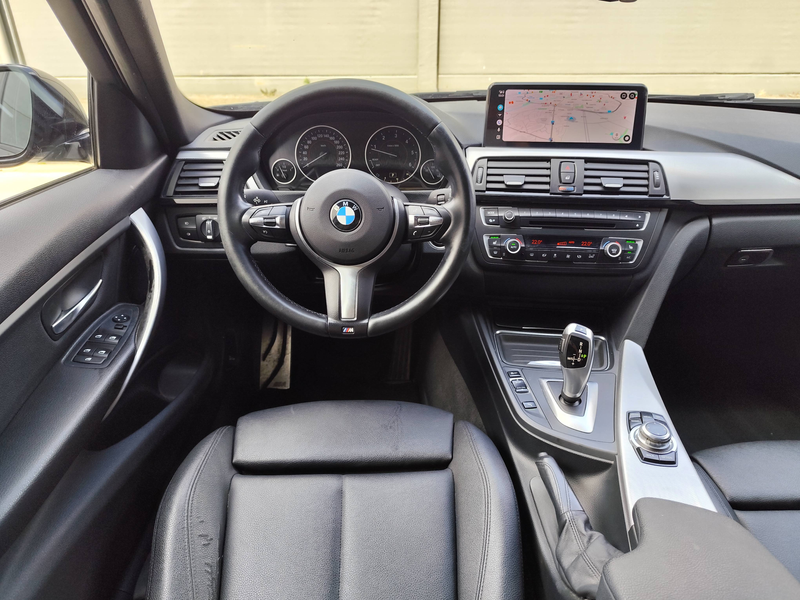 BMW 318 dA M-PACK,CARPLAY,CAMERA,XENON/LED,M-STUUR,AUTOMAAT,LEDER,EL. KOFFER,CRUISE,BLUETH,ALU 18",ZETELVERWARMING,AIRCO — photo 8