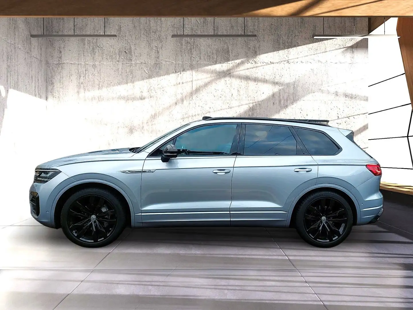 Volkswagen Touareg R-Line 4Motion|LED-Matrix|Virtual|PANO** Silber - 2