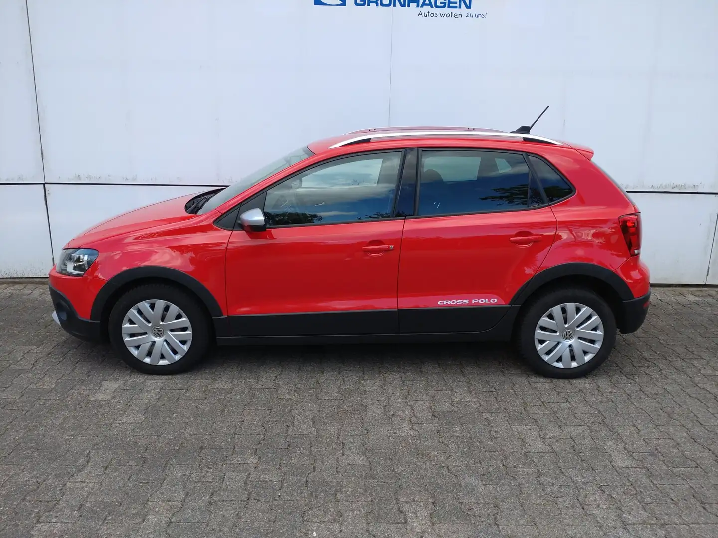 Volkswagen Polo CrossPolo 1.2 TSI Klima-Navi-SHZ-GRA Rosso - 2
