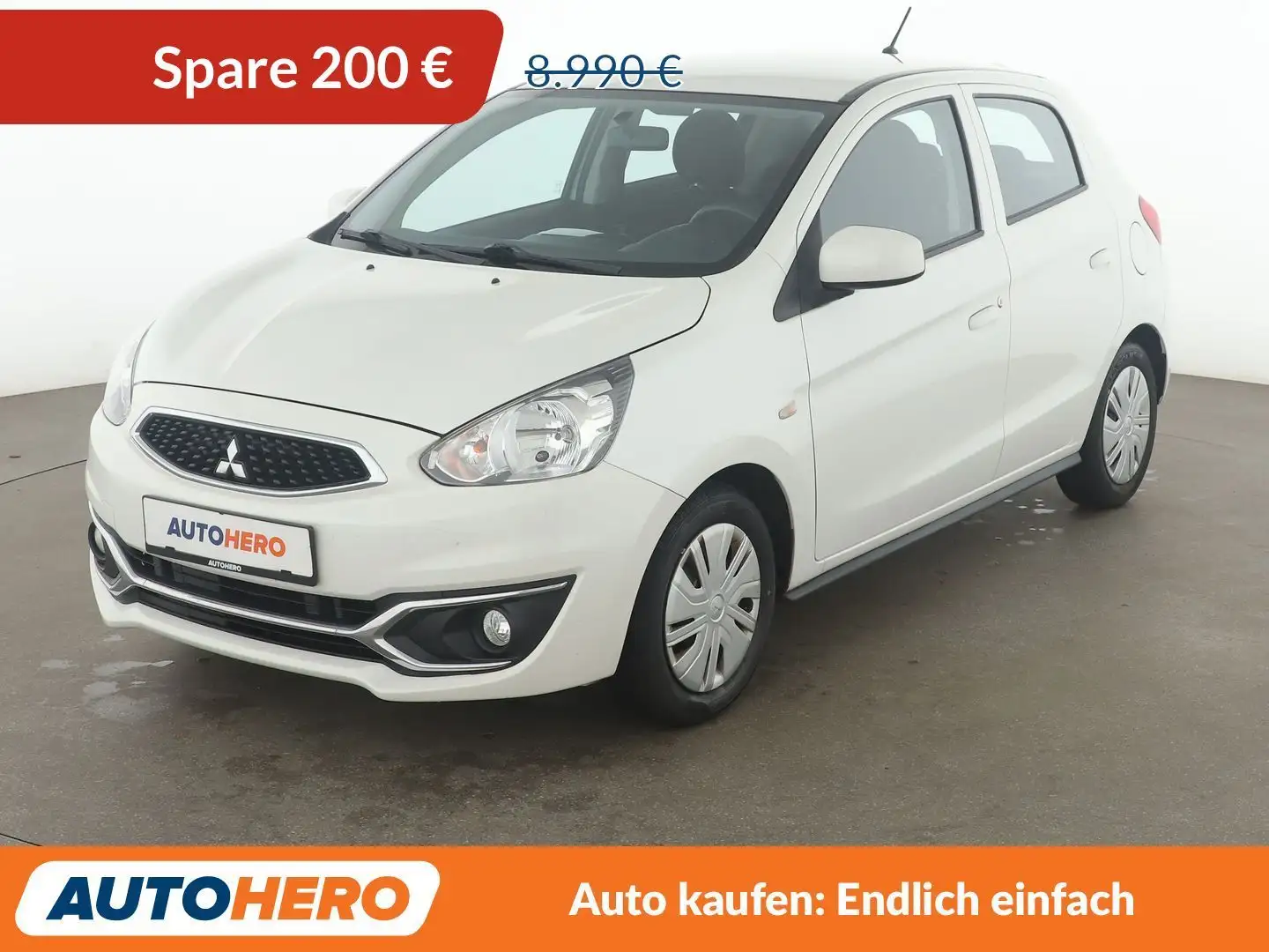 Mitsubishi Space Star 1.0 Diamant Edition*KLIMA*CD*GARANTIE* White - 1