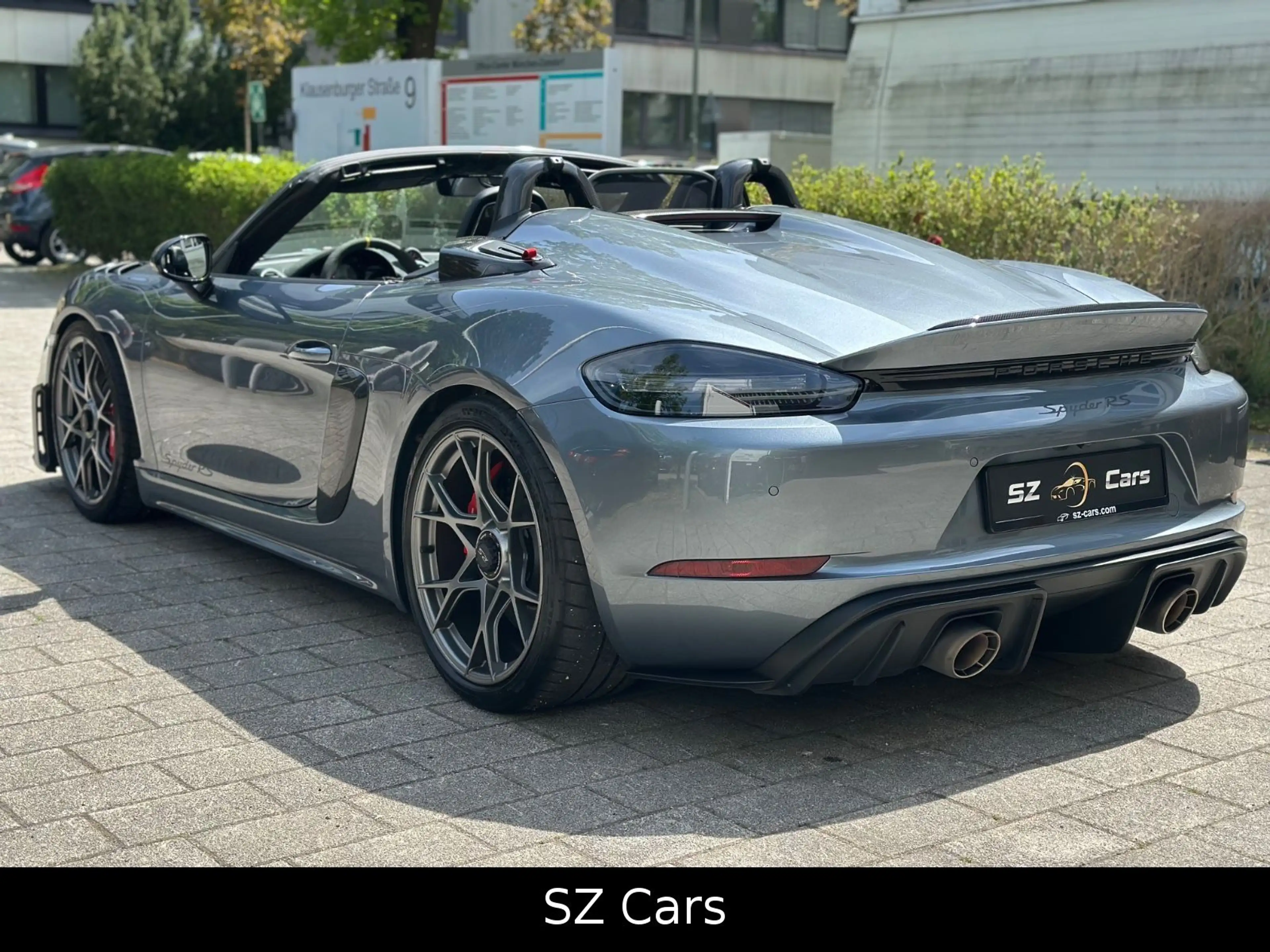 Porsche Boxster 718 Spyder RS WEISSACH LIFT BOSE PDLS CARBON — photo 11