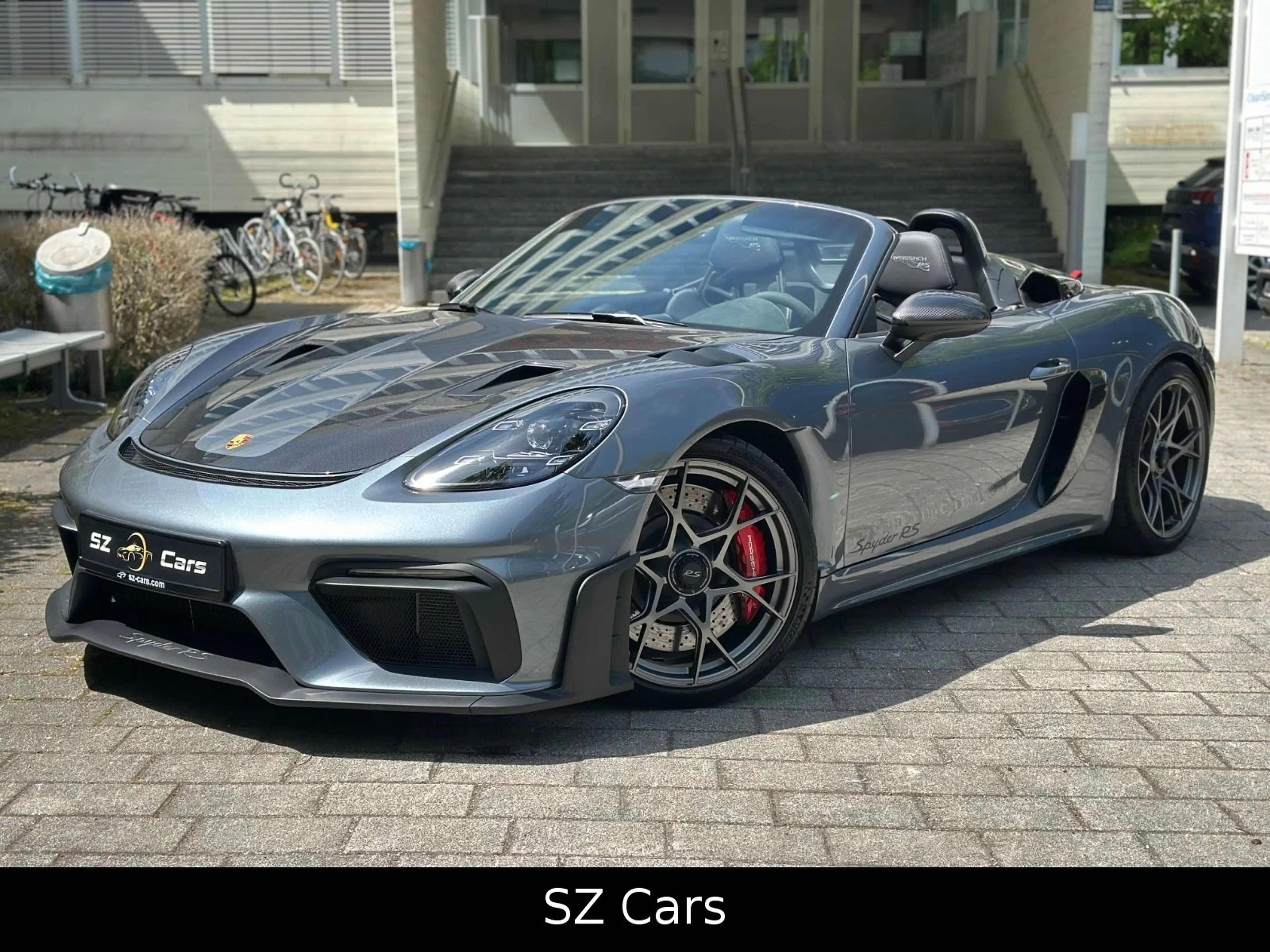 Porsche Boxster 718 Spyder RS WEISSACH LIFT BOSE PDLS CARBON