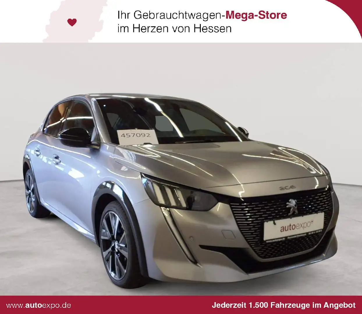 Peugeot 208 208 PureTech 100 EAT8 GT KAM SHZ NAVI Grau - 1