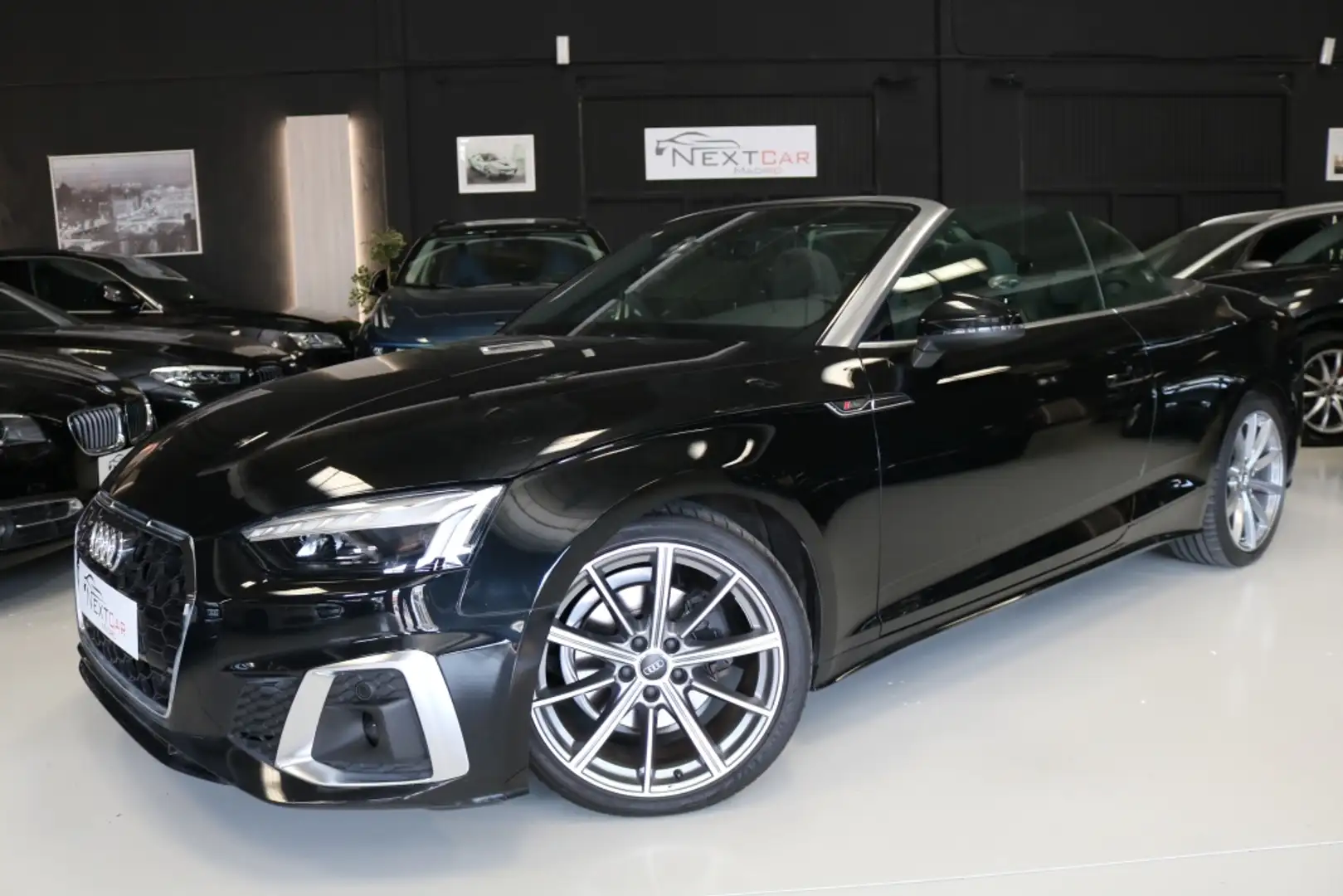 Audi A5 Cabrio 40 TFSI S line S tronic Negro - 1