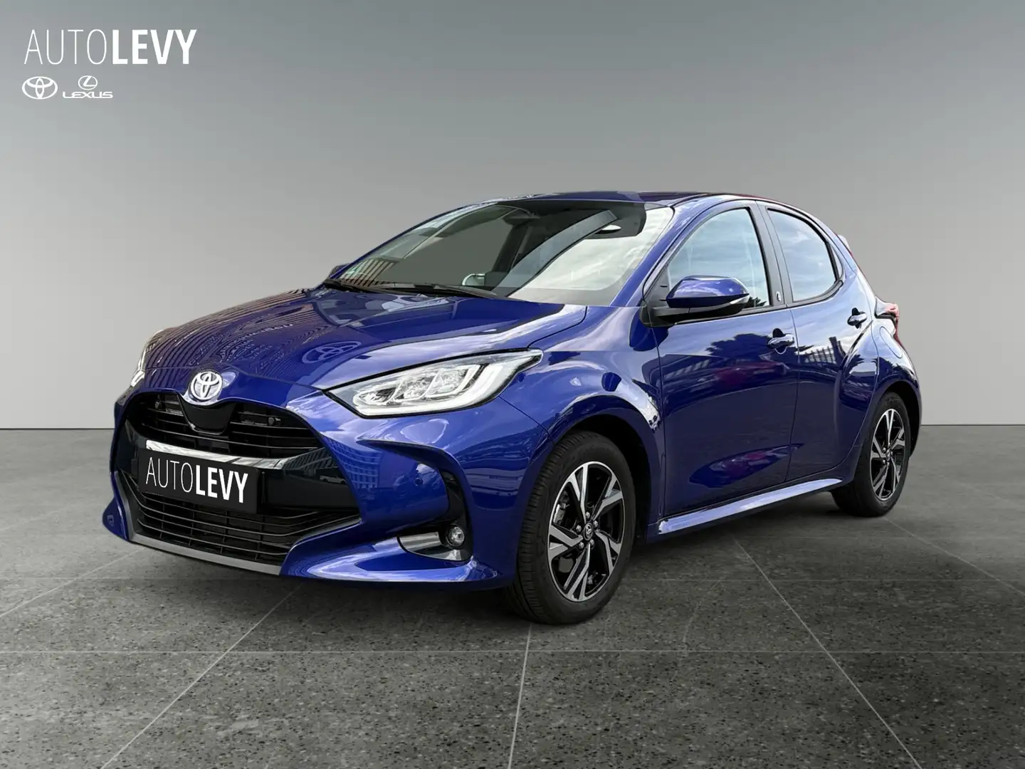 Toyota Yaris Hybrid Team D +Safety Paket+Sitzheizung+LED Синий - 2