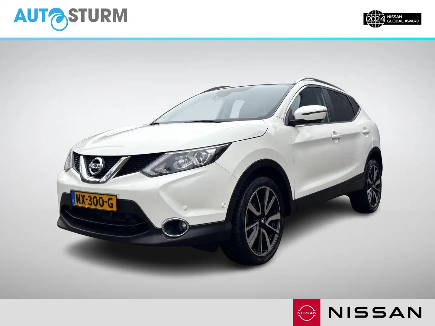 Nissan Qashqai 1.2 Tekna Automaat, Allseason banden! Blanc - 1
