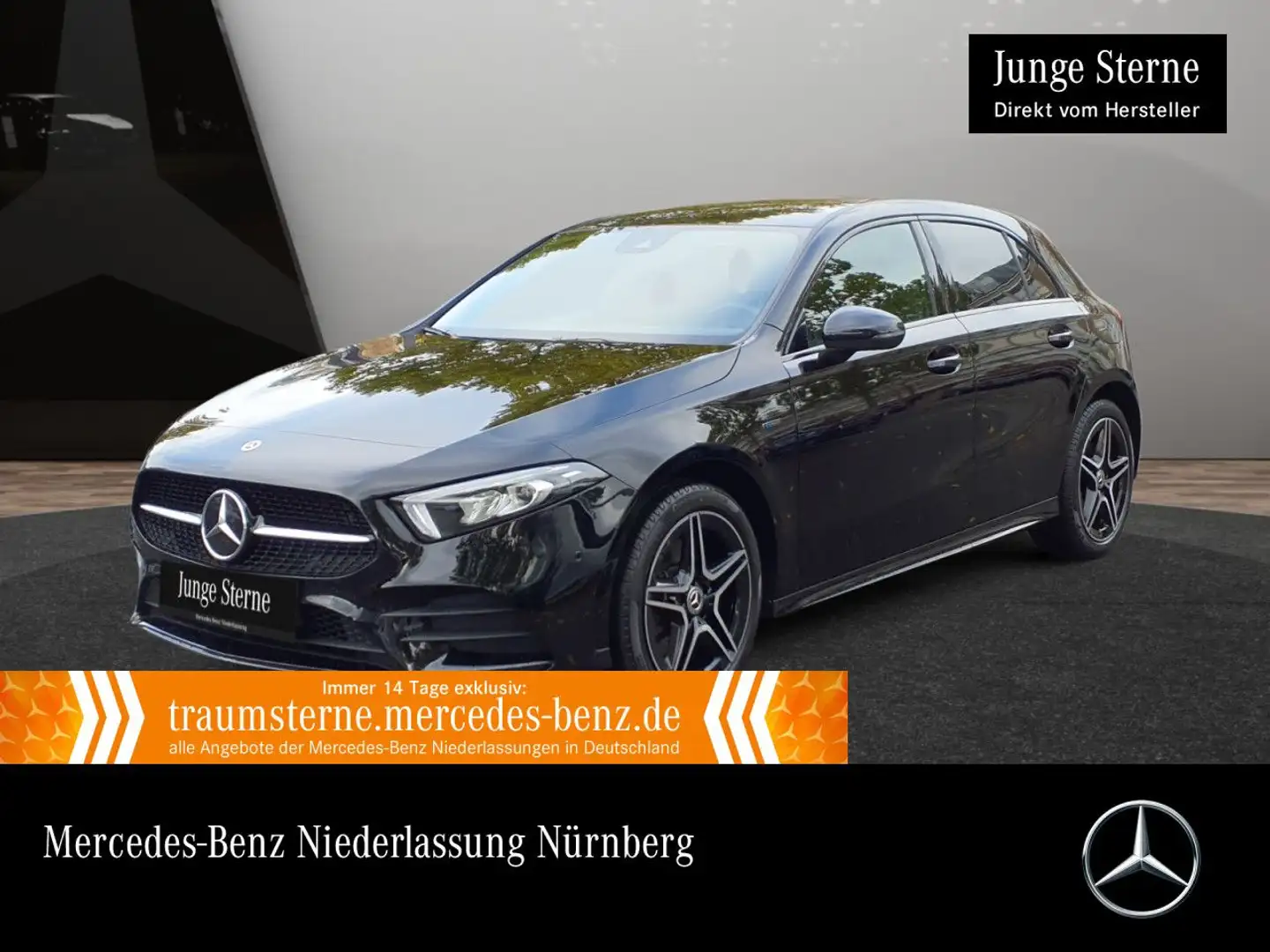 Mercedes-Benz A 250 e EDITION 2020+AMG+NIGHT+LED+KAMERA+8G Schwarz - 1
