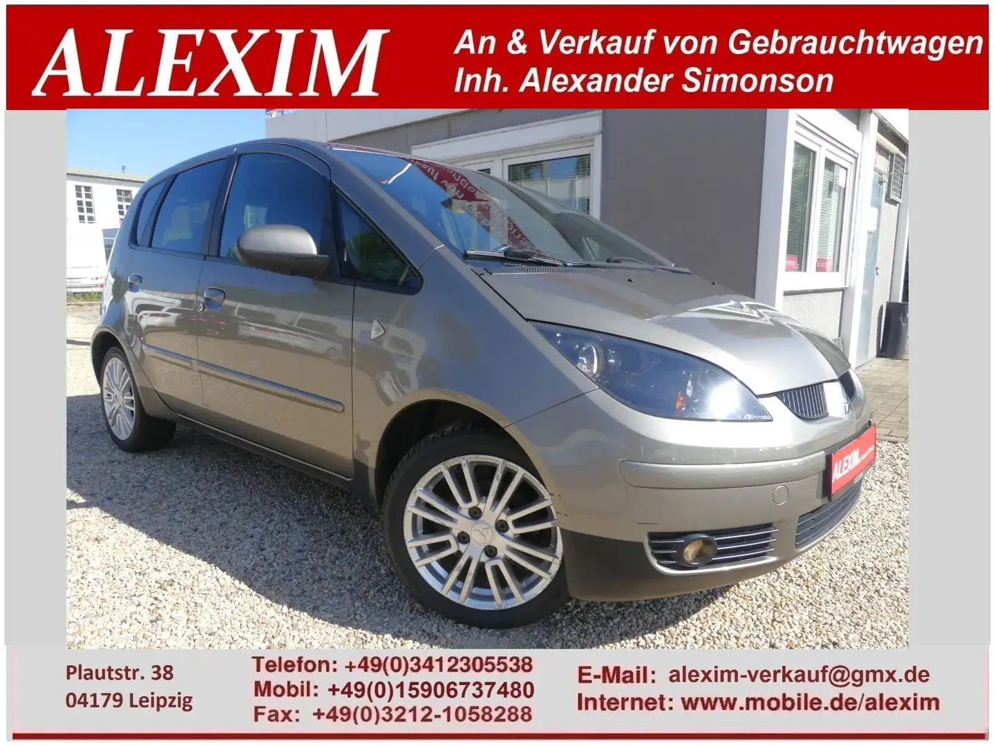 Mitsubishi Colt 5-trg.1.5/TÜV03.27/1.Hand/Klima/Sitzheizung Grau - 1