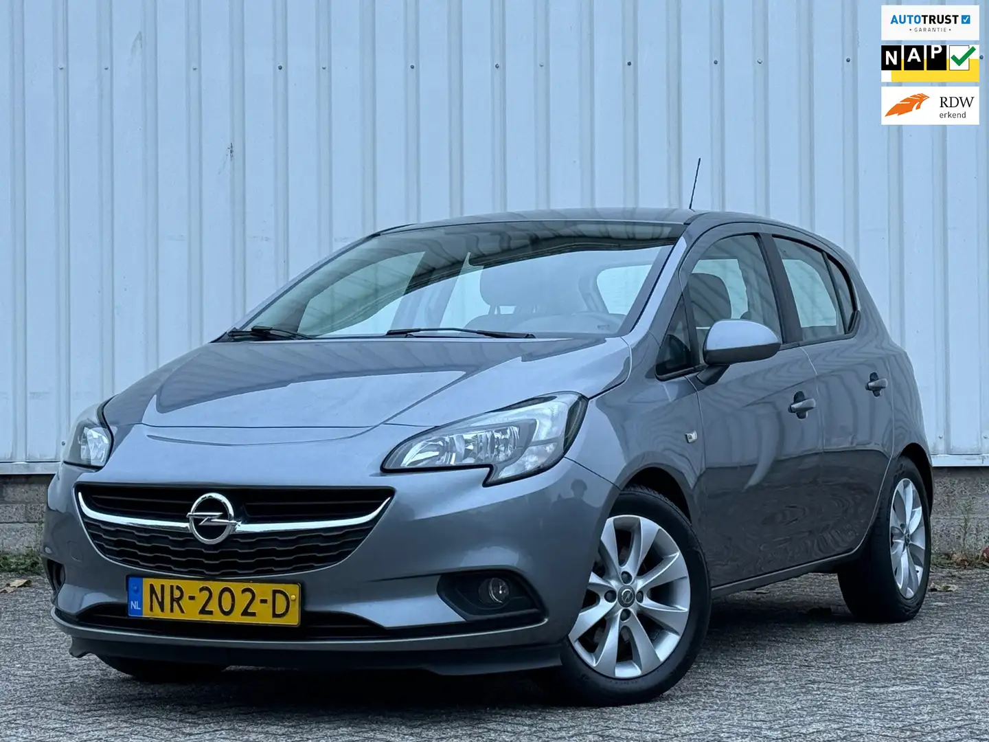 Opel Corsa 1.0 Turbo Edition AfnmTrekhaak,STLVerwarming,STRVe Gris - 1