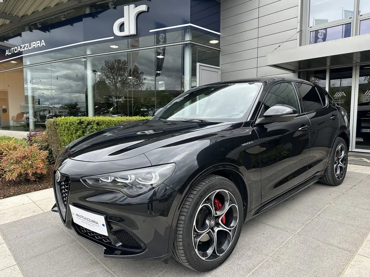 Alfa Romeo Stelvio 2.2 Turbodiesel 210 CV AT8 Q4 Veloce *PROMO AZZUR Nero - 1