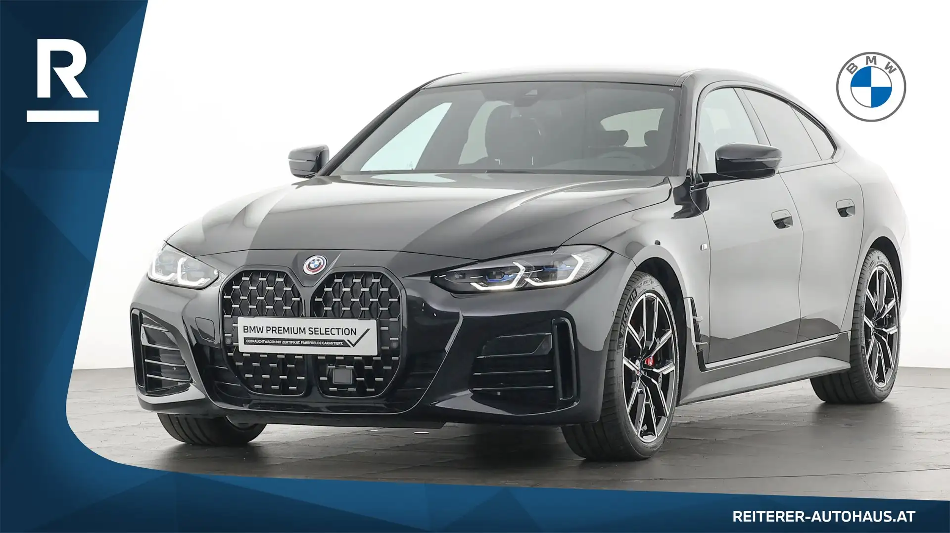 BMW 420 d xDrive Schwarz - 1