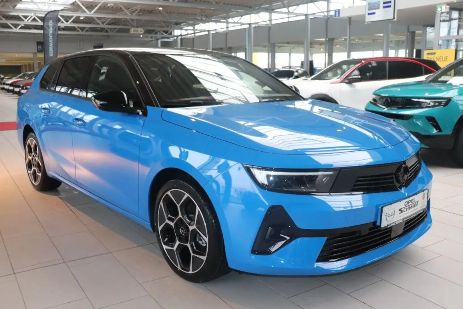Opel Astra Sports Tourer 1.2 Turbo Automatik GS (L) Blau - 2
