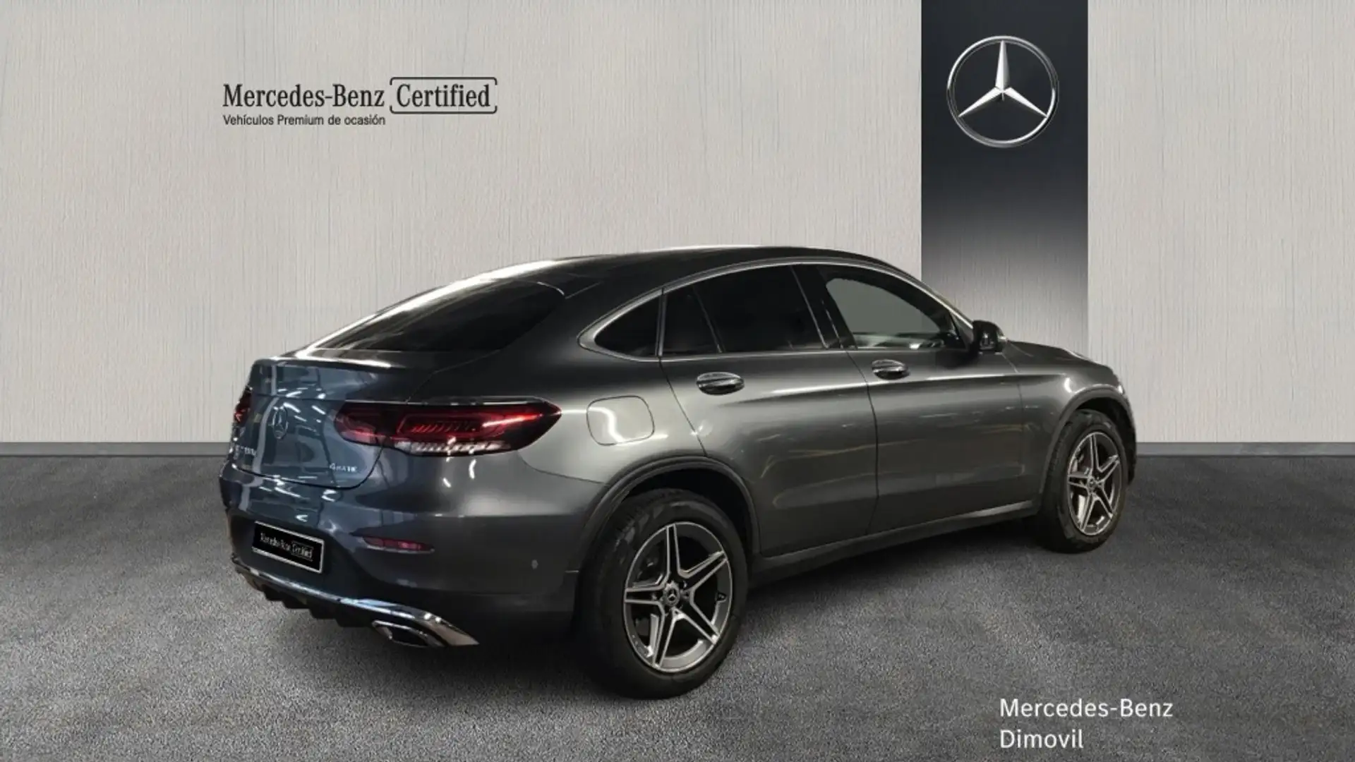 Mercedes-Benz GLC 300 -CLASS D 4MATIC AMG LINE COUPE Gris - 2