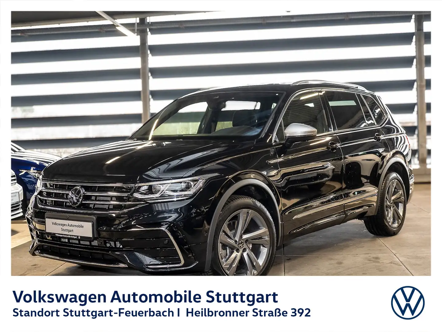 Volkswagen Tiguan Allspace R-Line 2.0 TDI DSG 7-Sitze Navi Schwarz - 1