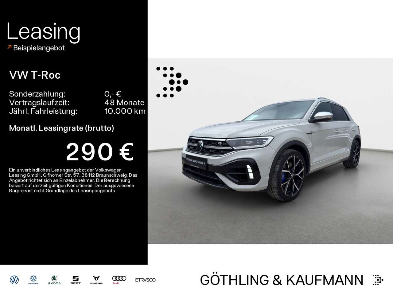 Volkswagen T-Roc — Volkswagen T-Roc R 4M 2.0 TSI *NAVI*AKRA*PANO*KAM*BEATS*KEY
