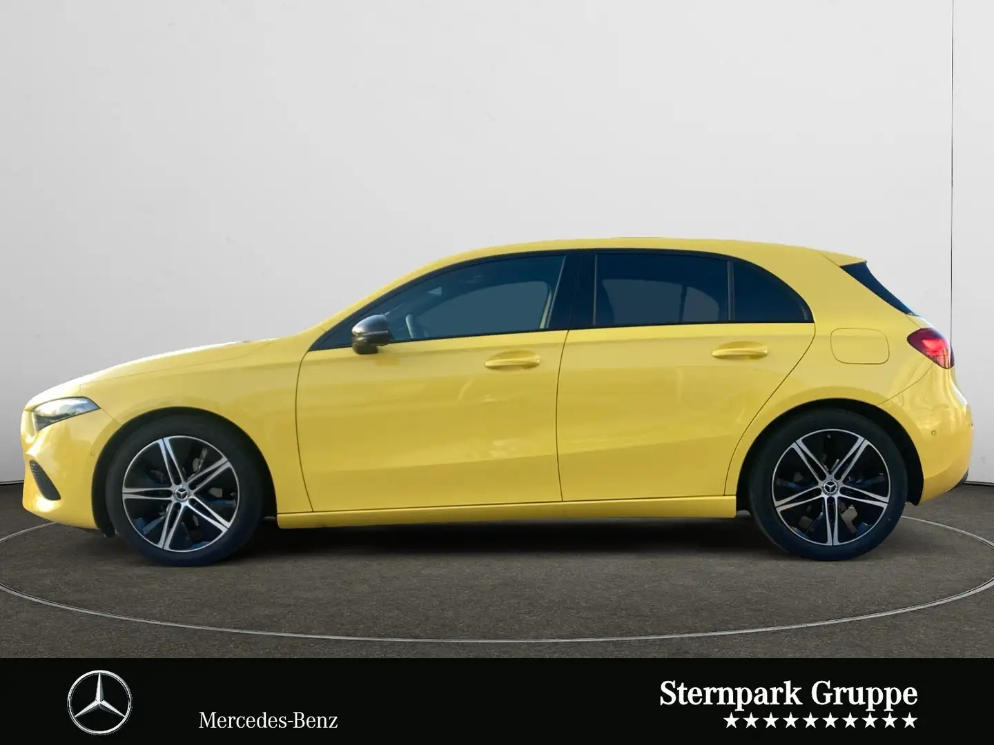 Mercedes-Benz A 180 A 180 Progressive Night+Leder+Standhzg+PSD+360°+ Gelb - 2