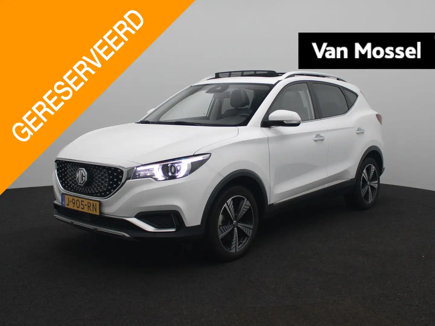 MG ZS EV Luxury 45 kWh | 1e-Eigenaar | Navi | Panoramada Blanc - 1