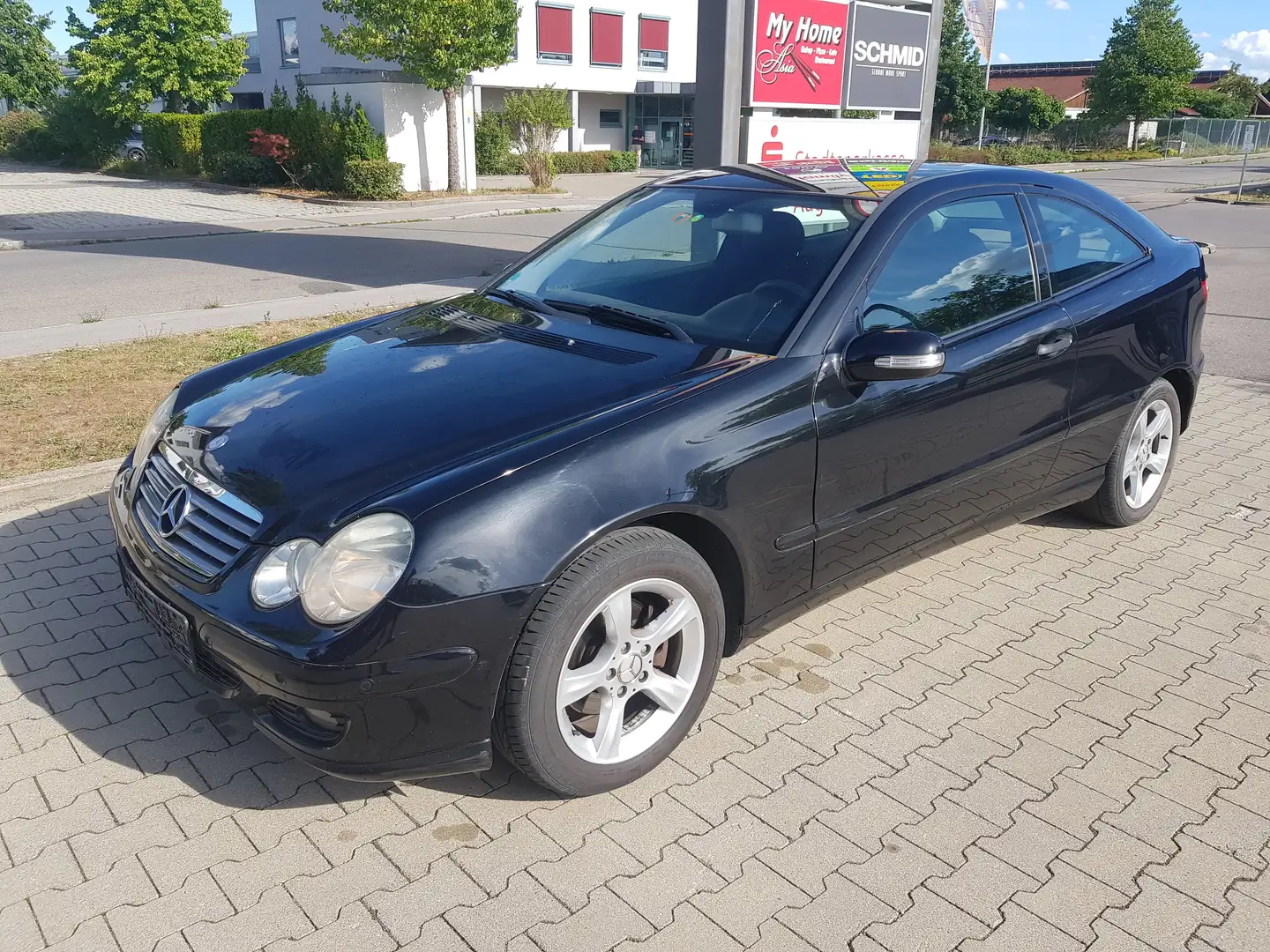 Mercedes-Benz C 200 automatic ( Unfallfrei ) navi , klima ( ohne TUV ) Negro - 1